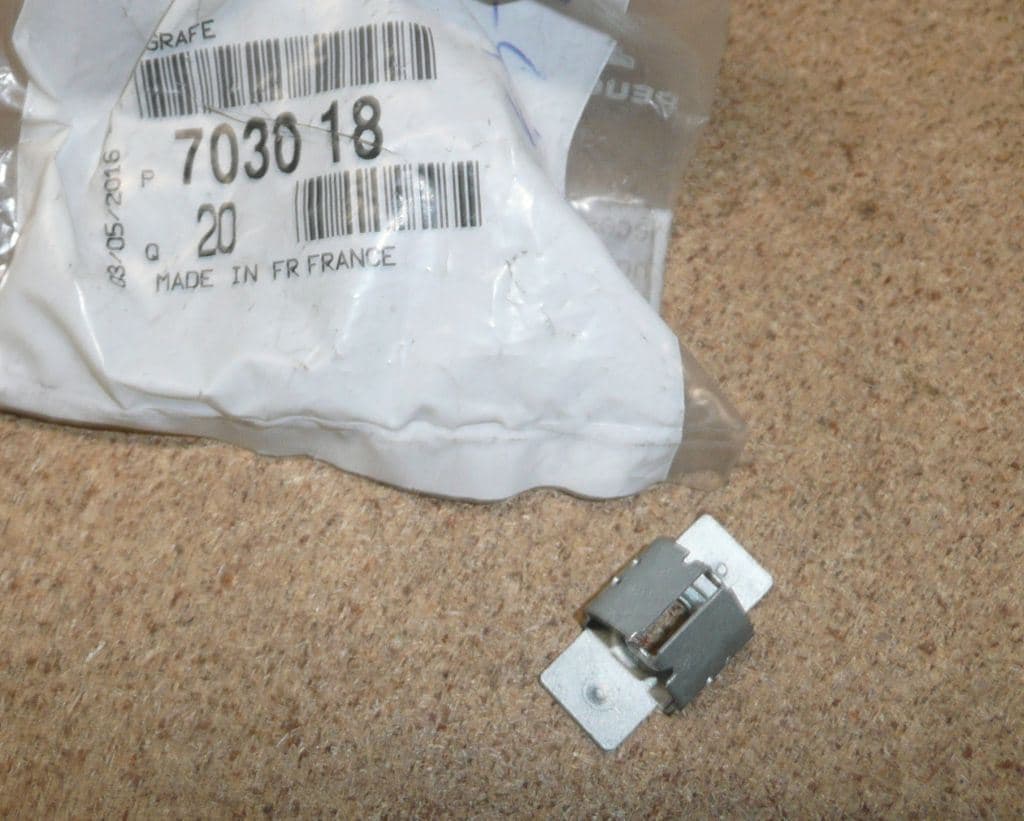 Klämma/clips Skydd från Autofrance