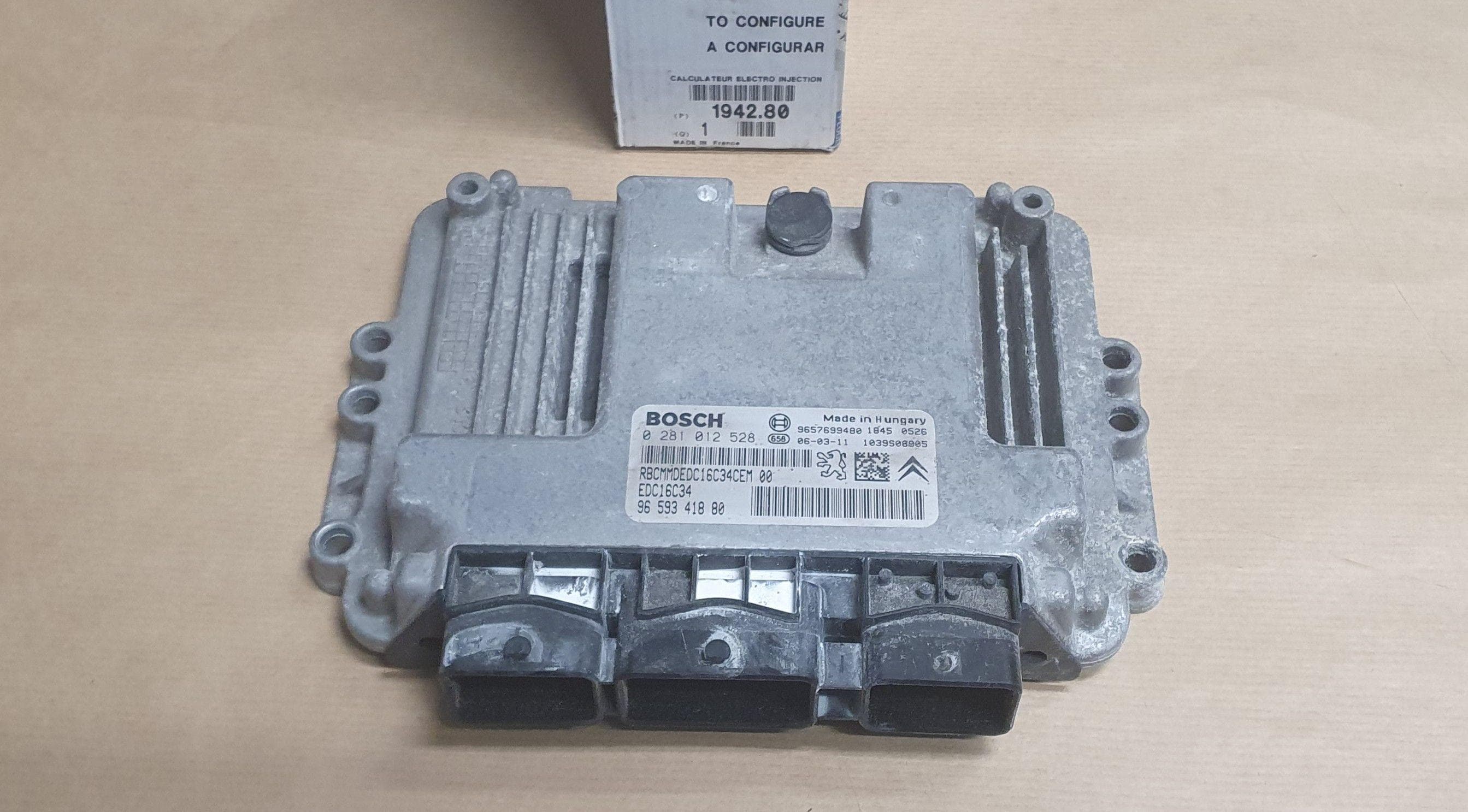 Dator Motor P 206 1.4hdi från Autofrance