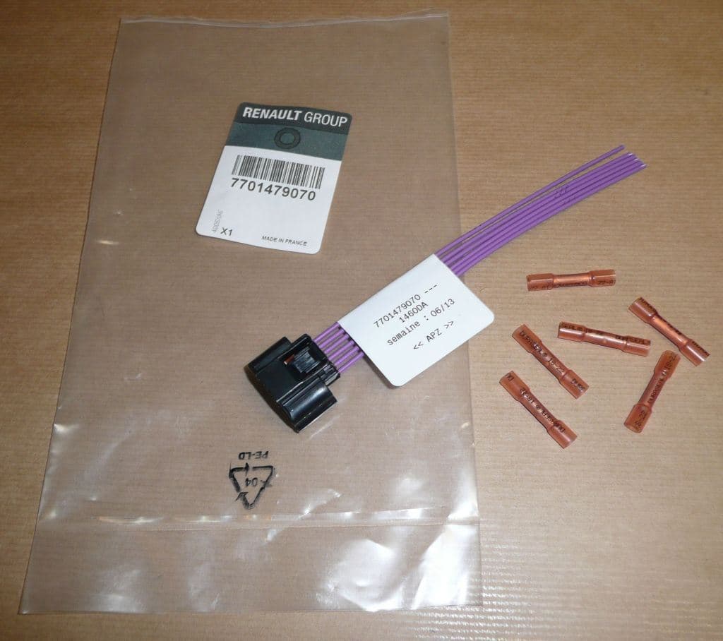 Kontakt Kablage Egr-ventil - 1.9DCI från Autofrance