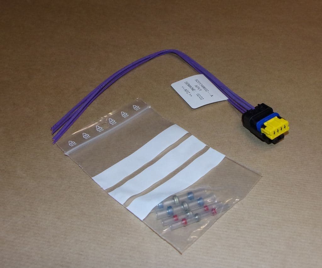 Kontakt Med Kablage Pump Bränsle - Renault Laguna från Autofrance - bild 2