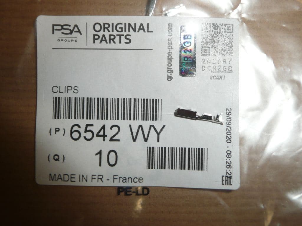 Kontaktklämma Psa från Autofrance