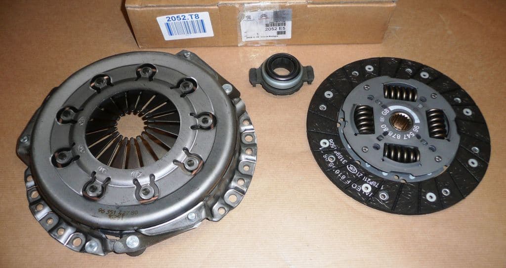 Koppling Sats - Citroën Berlingo, Peugeot Partner 1.9D B från Autofrance - bild 2