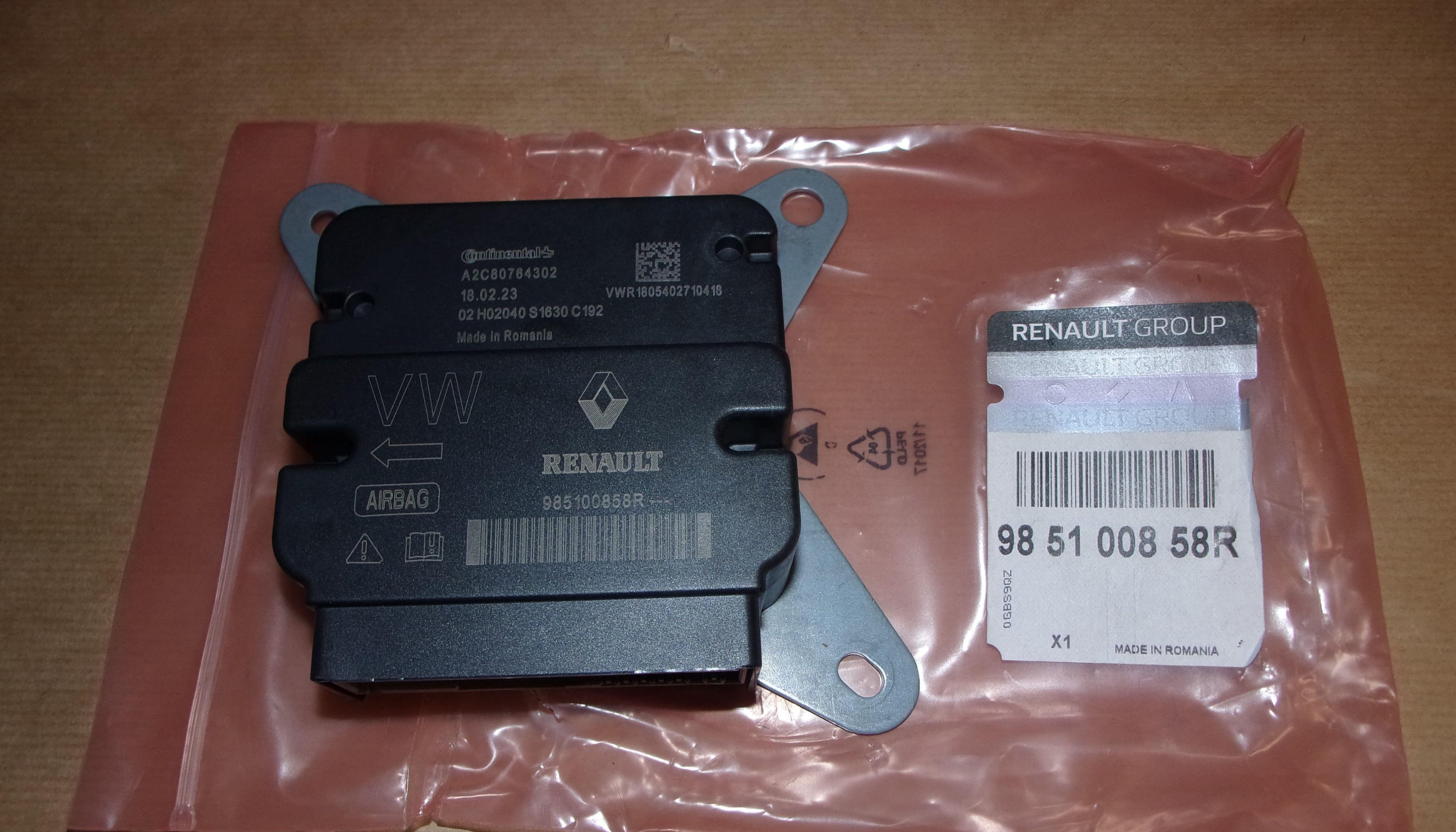 Krockkuddemodul - Renault Twingo III från Autofrance