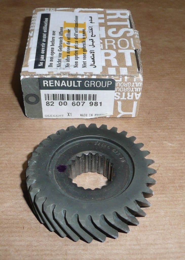 Kugghjul 5:e Växel Renault - Låda JH3/JR5 från Autofrance
