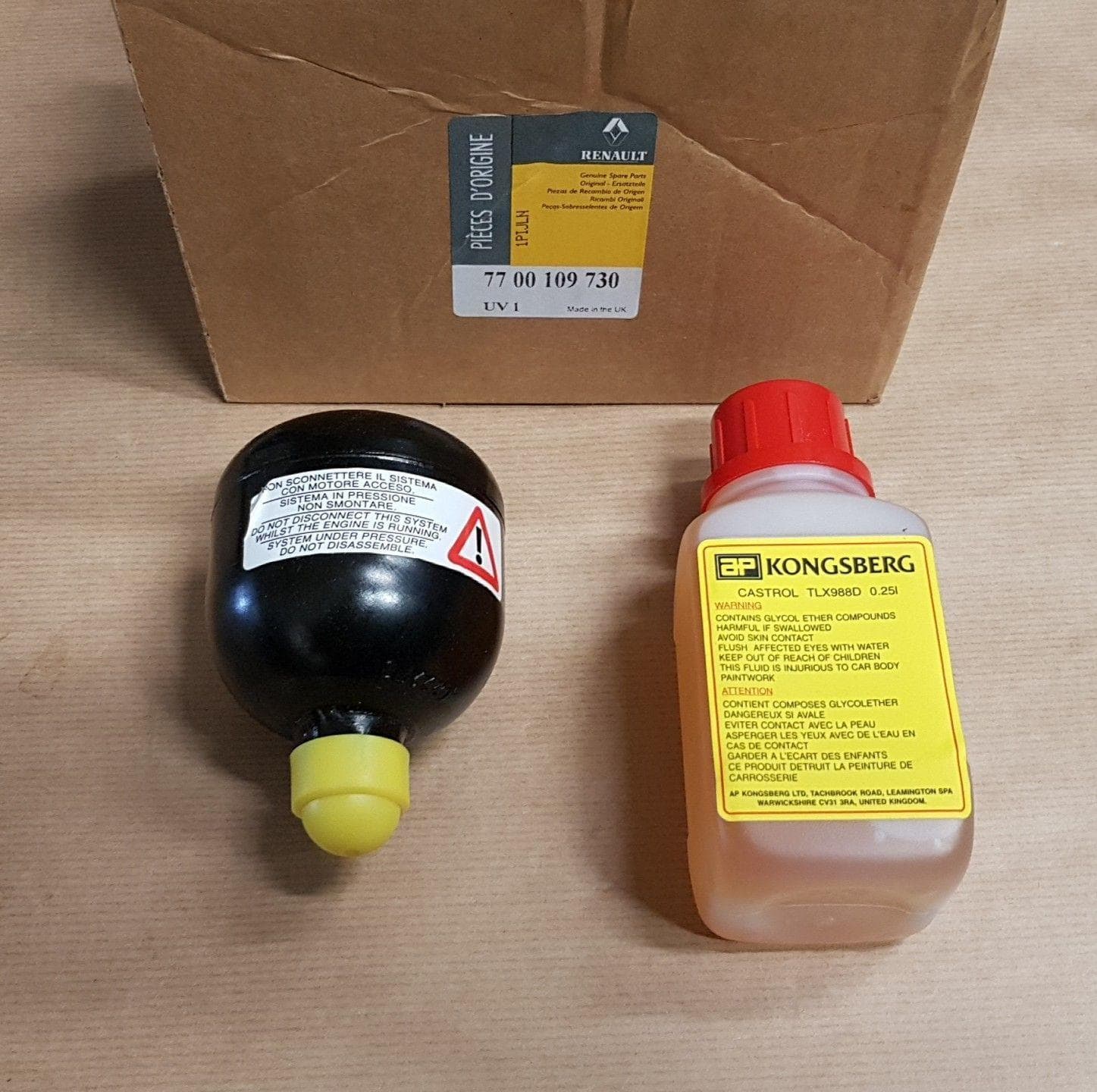 Kula Elektropump Gasfjädera Renault från Autofrance