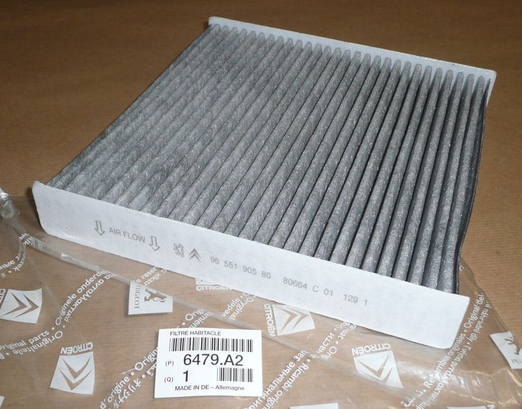 Kupefilter - Citroën Berlingo/Xsara, Peugeot Partne från Autofrance