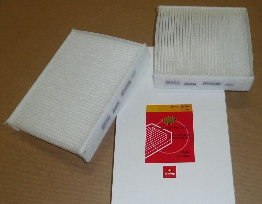 Kupefilter - Citroën C3/Ds3/P, 207 från Autofrance