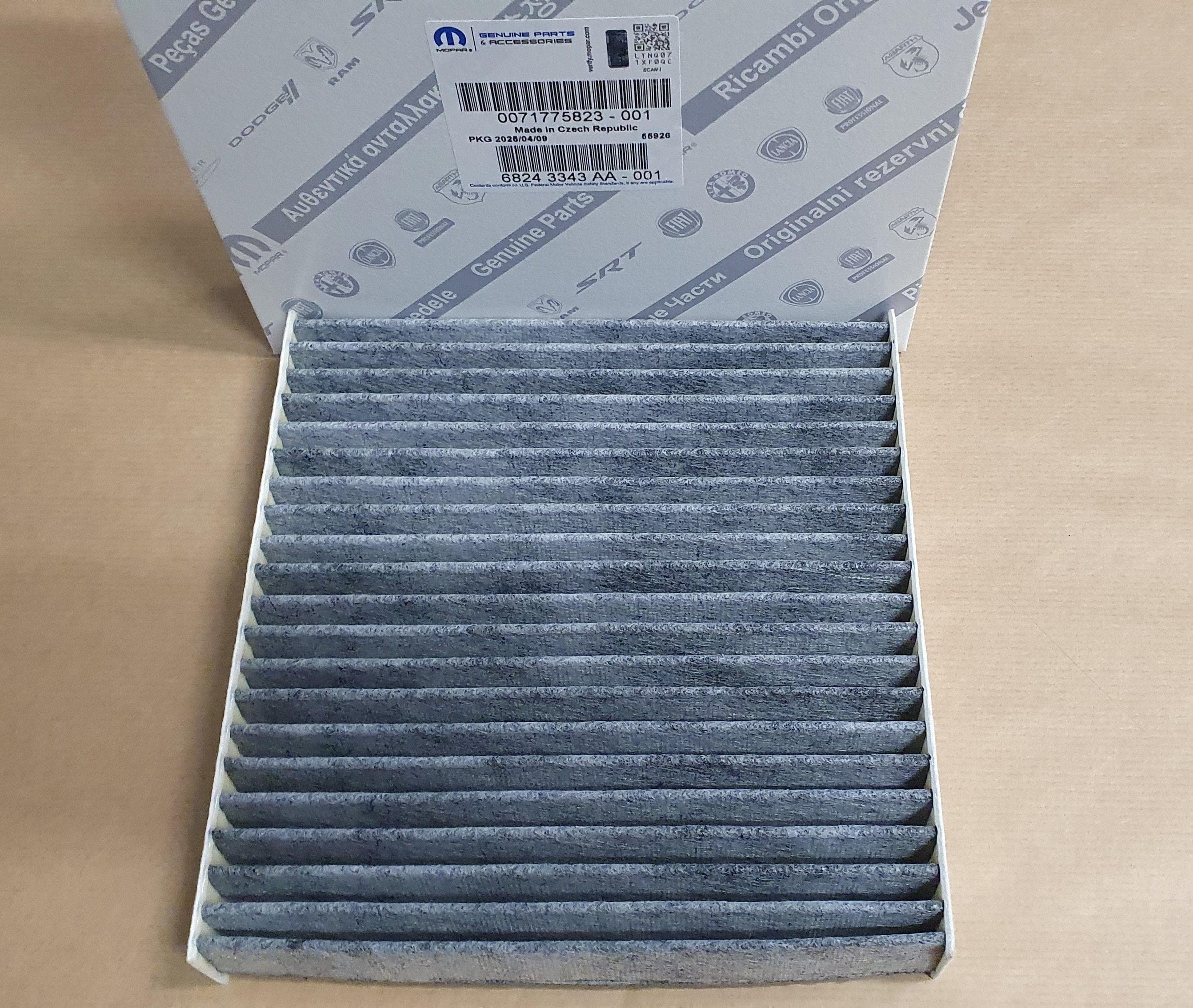 Kupefilter - Fiat 500 0.9