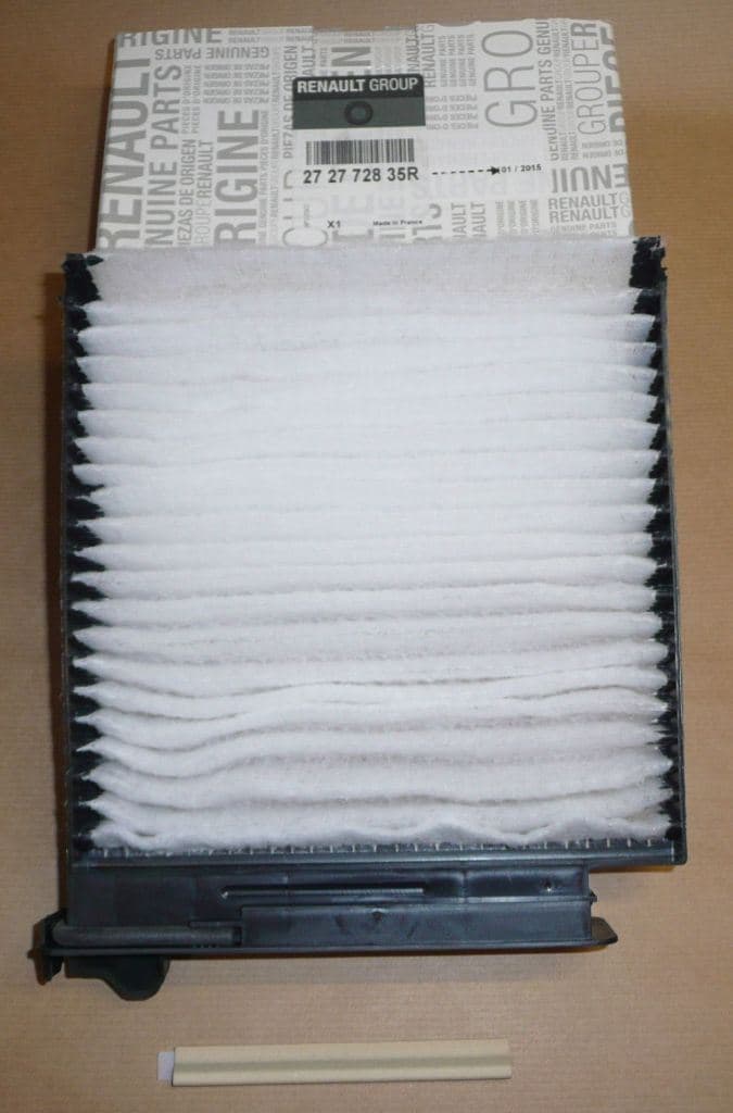 Kupefilter - Renault Clio III/Twingo II från Autofrance