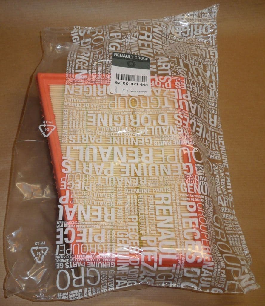 Luftfilter - Renault Megane II/Scenic II från Autofrance