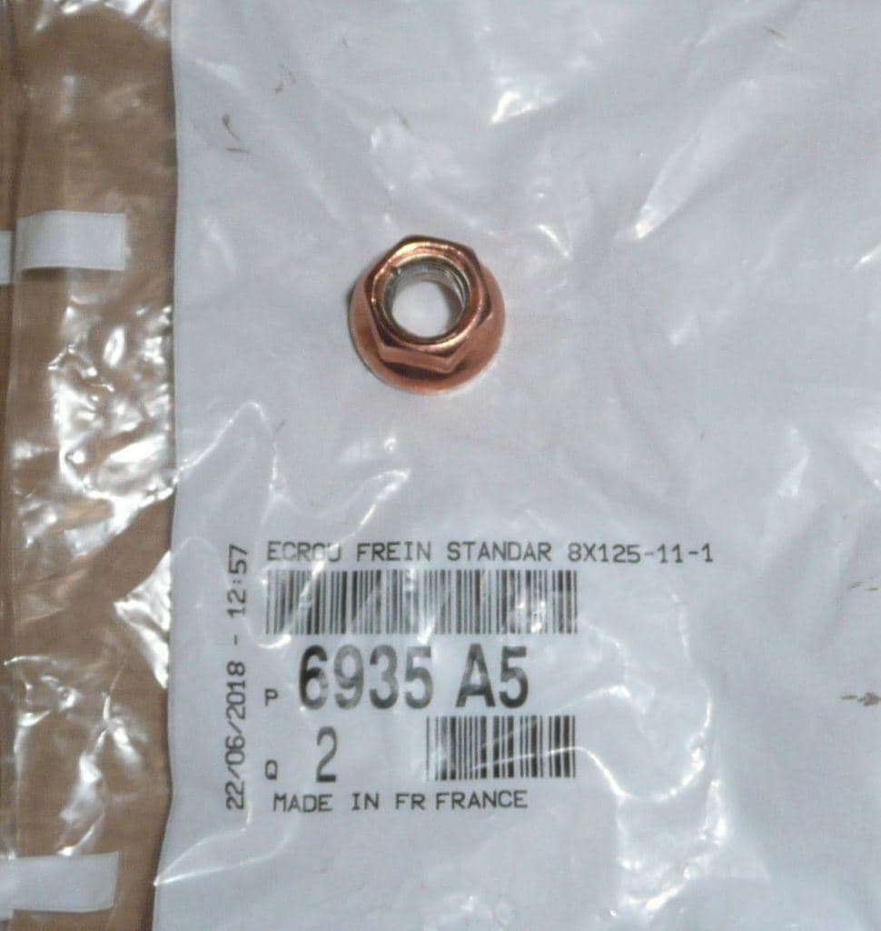 Mutter - Stiftskruv Turbo PSA från Autofrance