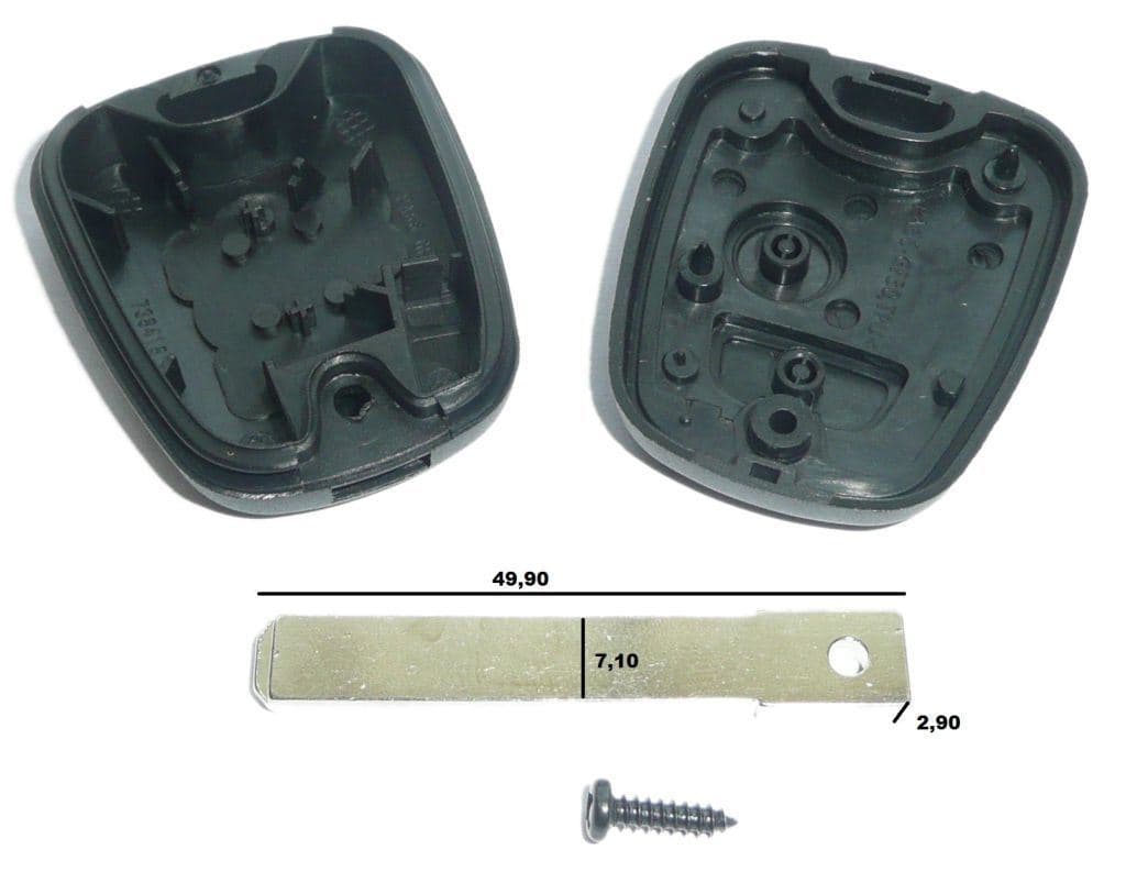 Nyckel - Citroën Berlingo/C2/C3/C4/C5/P106/206 från Autofrance - bild 2