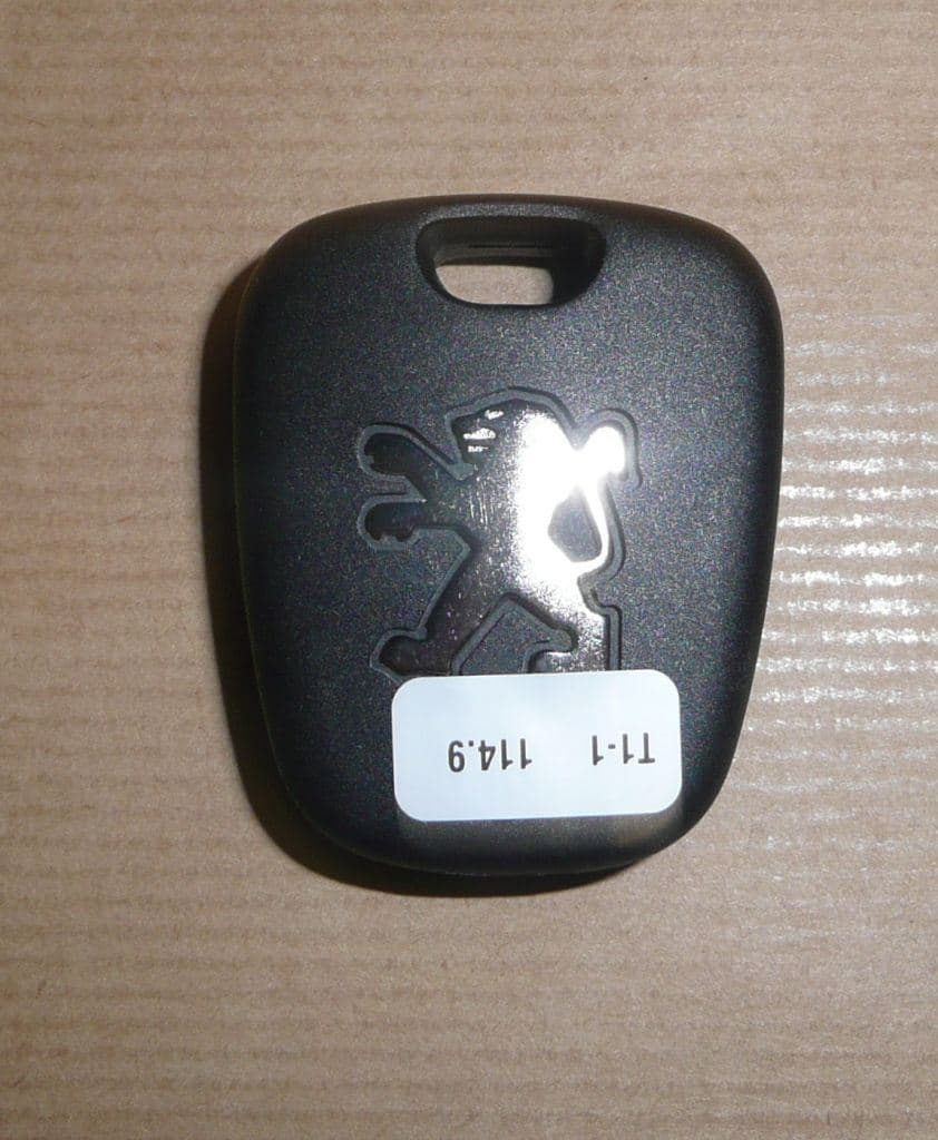 Nyckelskal - Peugeot 206/206+ från Autofrance - bild 2