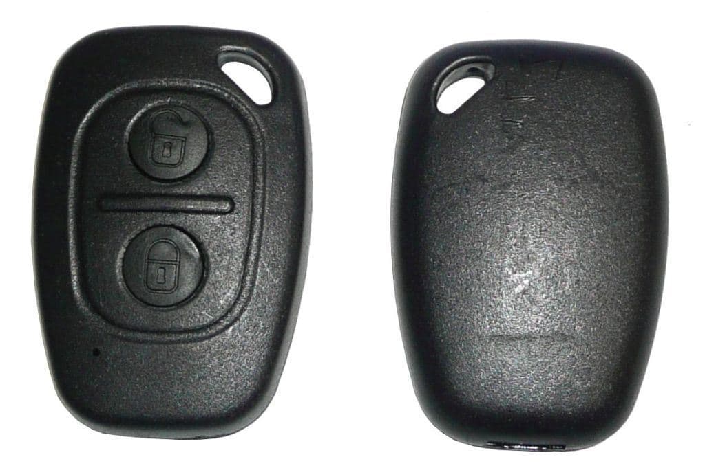 Nyckelskal - Renault Kangoo Czarna från Autofrance