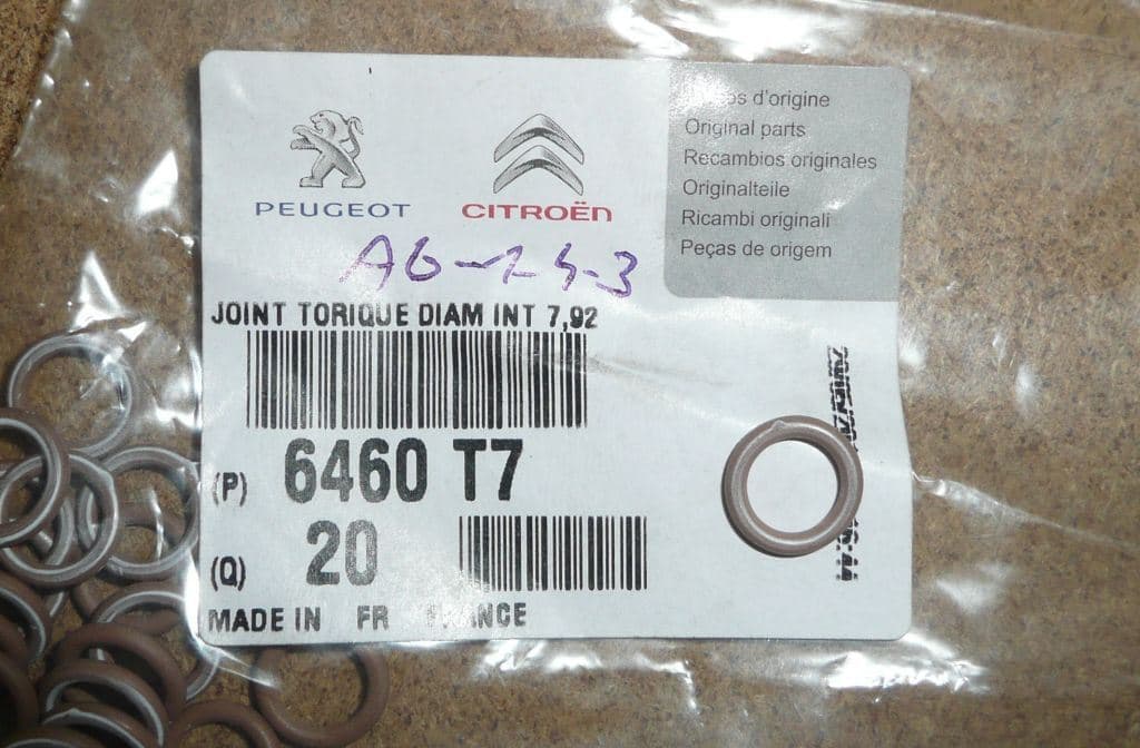 O-ring Ac-slang - Citroën Berlingo från Autofrance