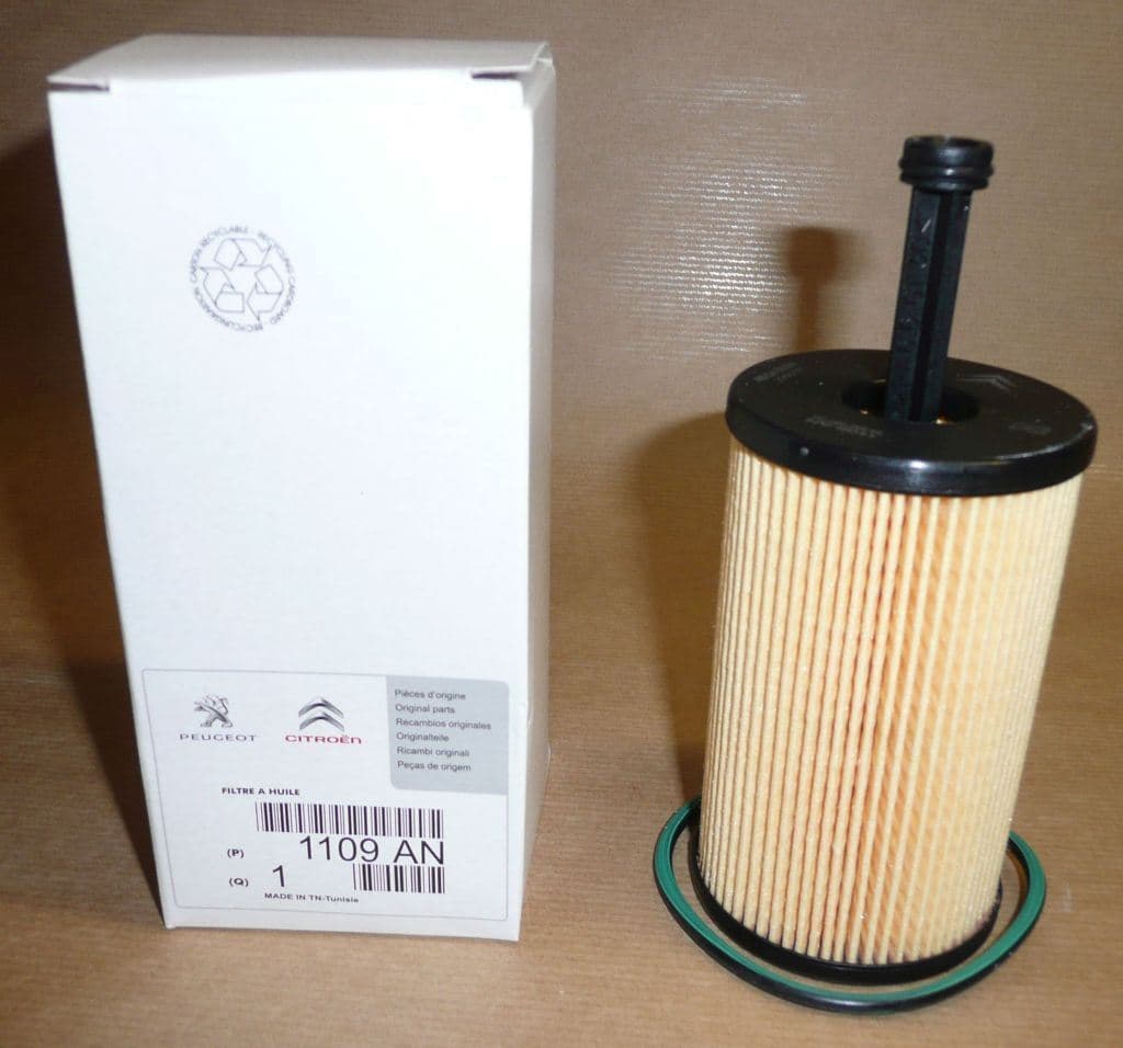 Oljefilter - Citroën Berlingo/C2/C3/P106/206 från Autofrance