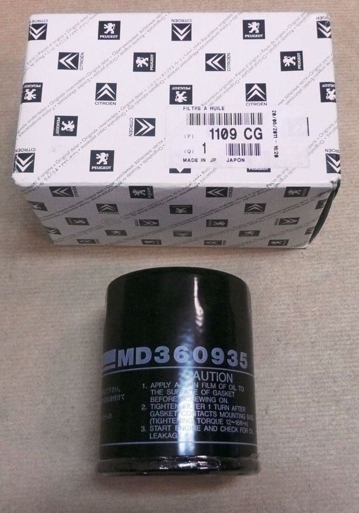 Oljefilter - Citroën C-crosser, Peugeot 4007/4008 från Autofrance