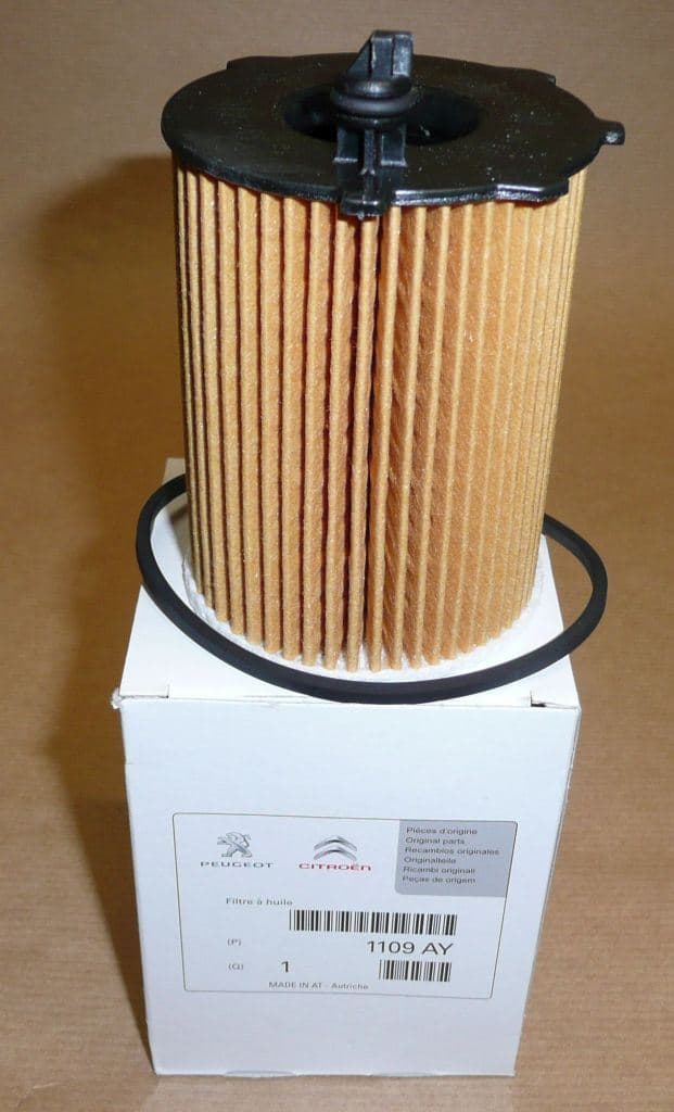 Oljefilter - Citroën C1/C2/Xsara/P206 1.6HDI från Autofrance