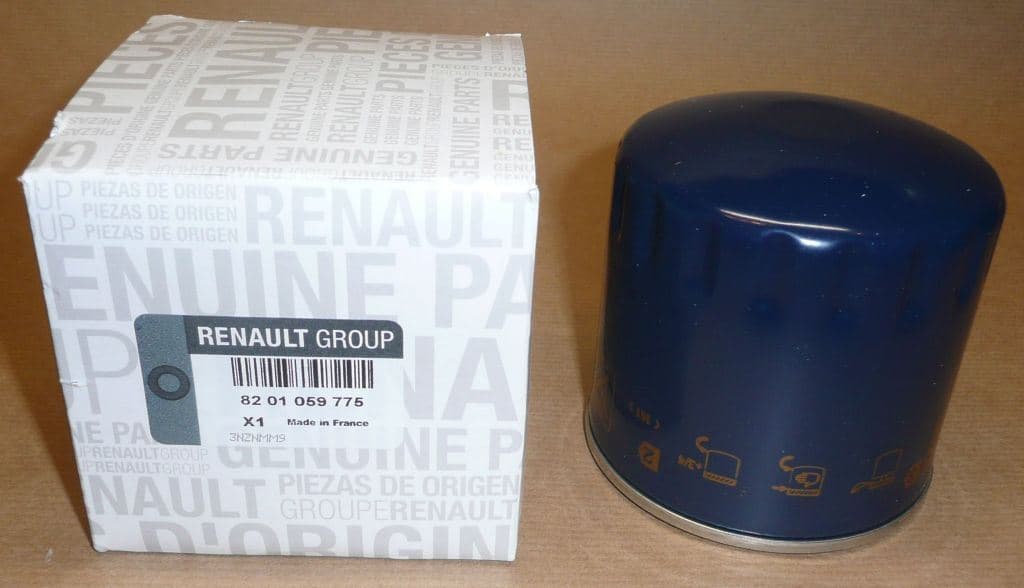 Oljefilter - Renault Laguna III/Megane III från Autofrance