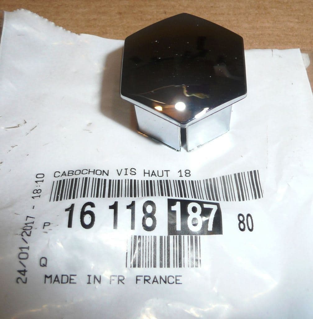 Överdrag Hjulbultar - Citroën Berlingo 14.5MM från Autofrance