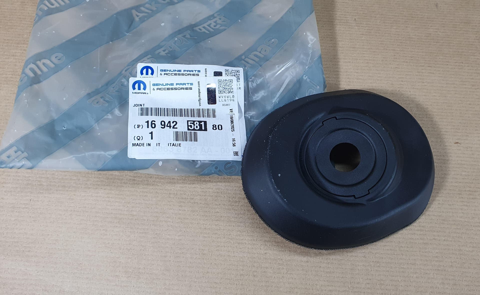 Packning från Autofrance