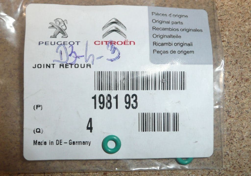 Packning Spridare Psa - 1.6HDI från Autofrance
