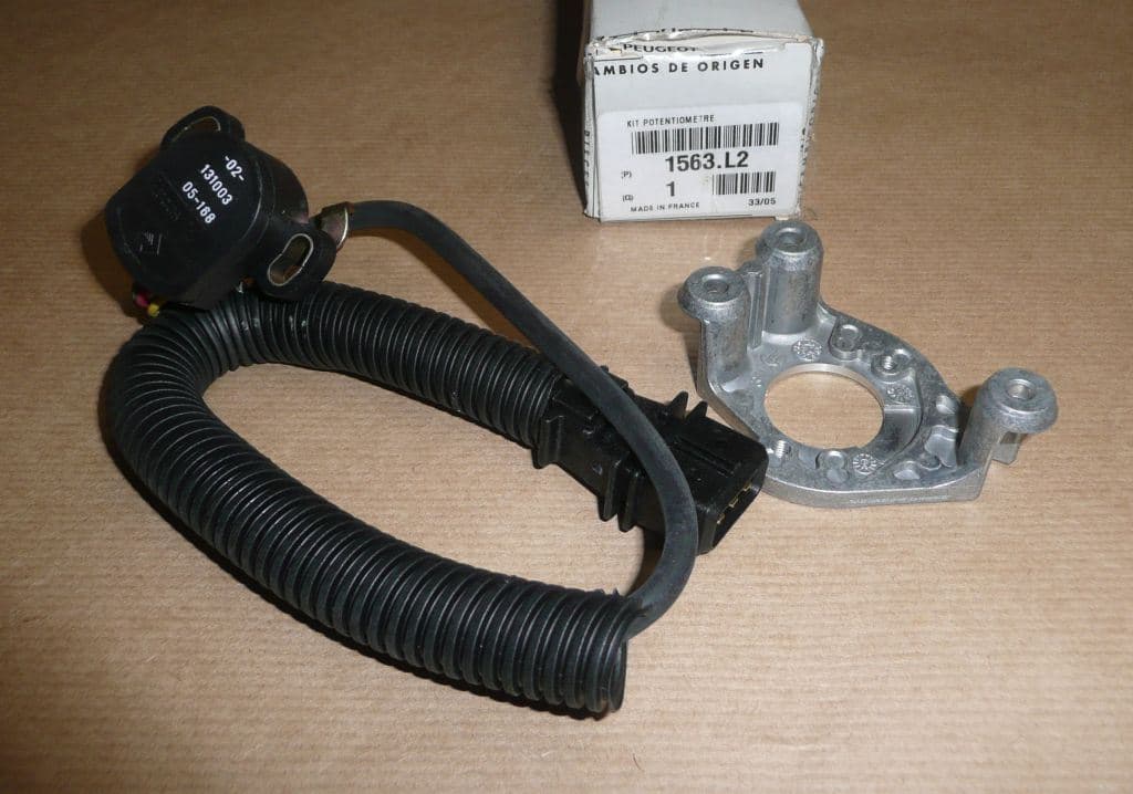 Potentiometer - Gas C BERLINGO 1.9D från Autofrance