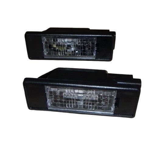 Registreringsskyltsbelysning - Citroën C2/C3/C6, Peugeot 307/308/406