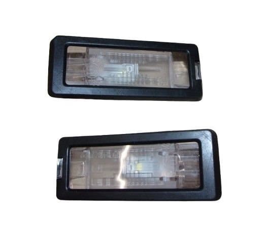 Registreringsskyltsbelysning - Renault Captur/Laguna II/III