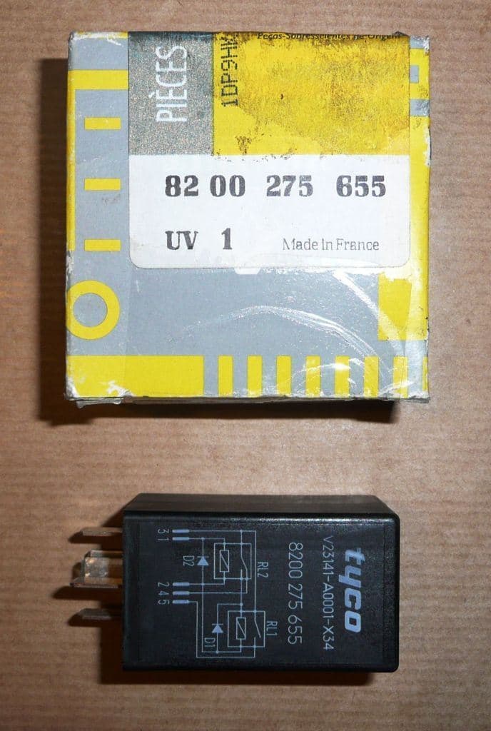 Relä - Elektrisk R LAGUNA II 40A från Autofrance
