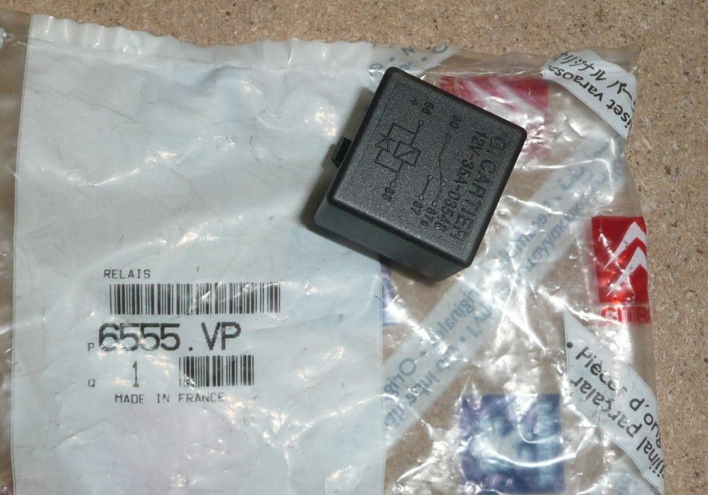 Relä (no) - 1 Utgång 40A från Autofrance