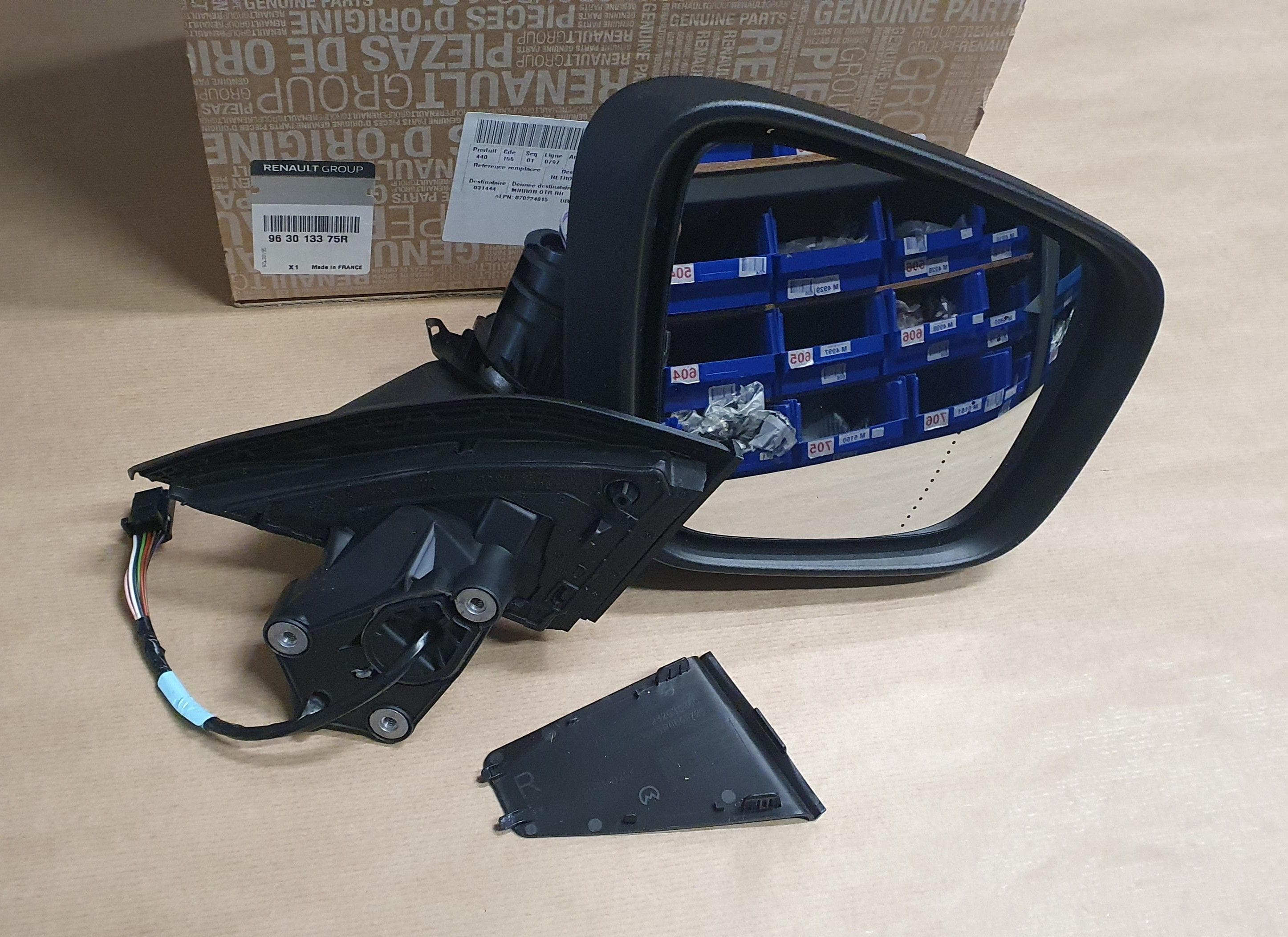 Sidospegel - Renault Kangoo III/IV 20>PRAWE från Autofrance