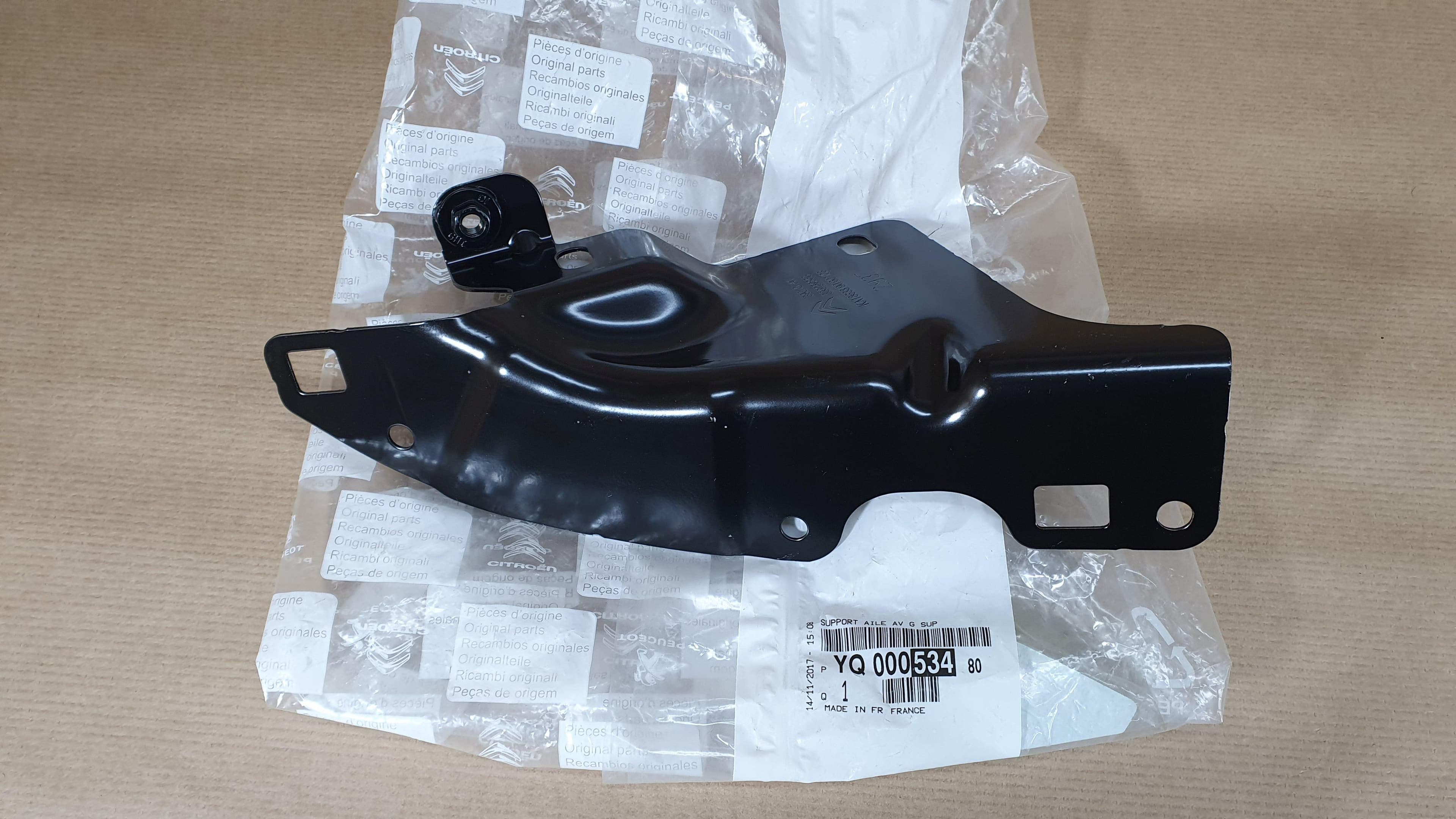 Skärmfäste - Citroën C3 Aircross vänster från Autofrance