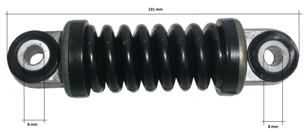 Spännrulle Generator Psa - 1.9D L-131MM/8MM/8MM från Autofrance