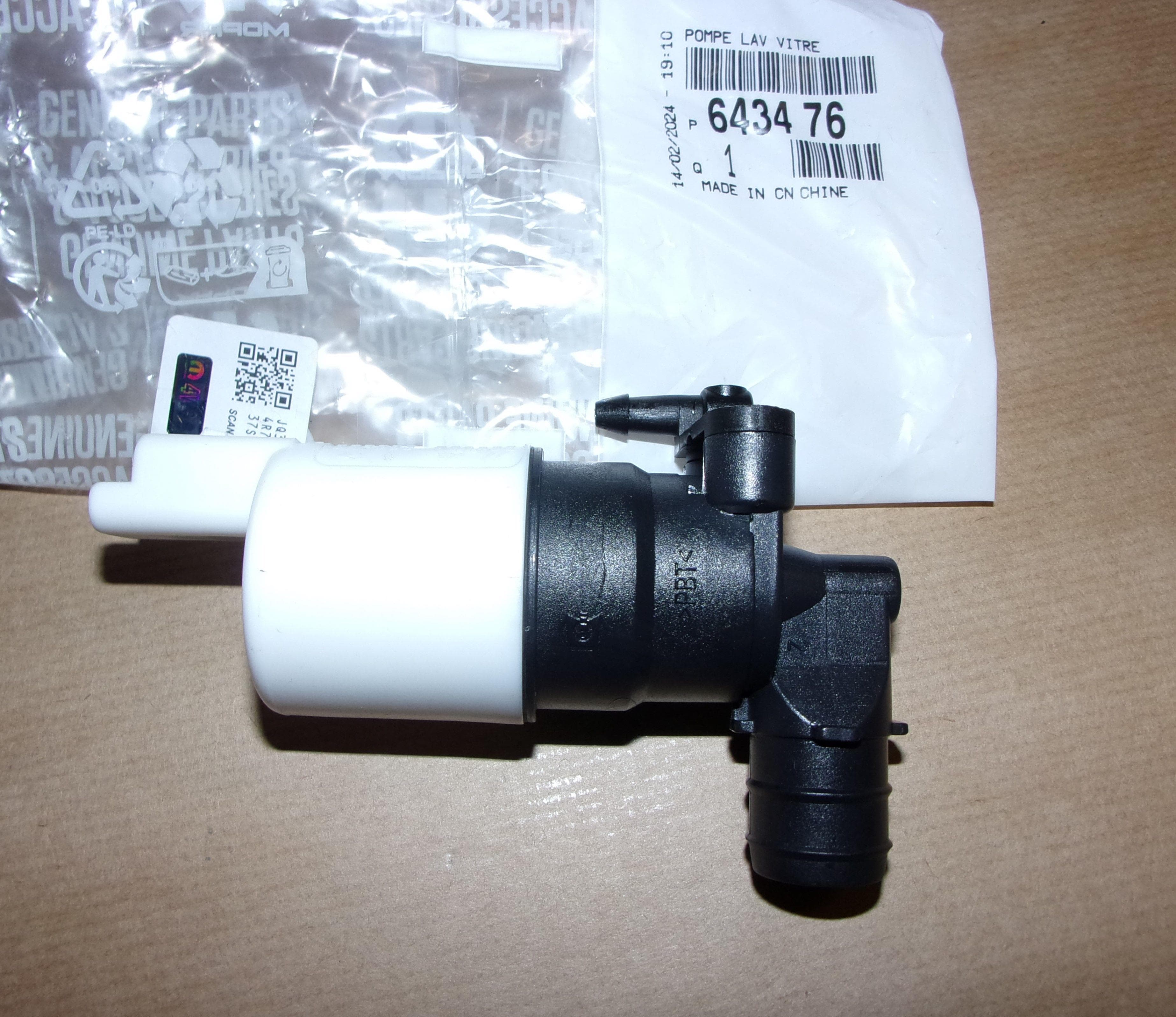 Spolarpump - Citroën Berlingo från Autofrance