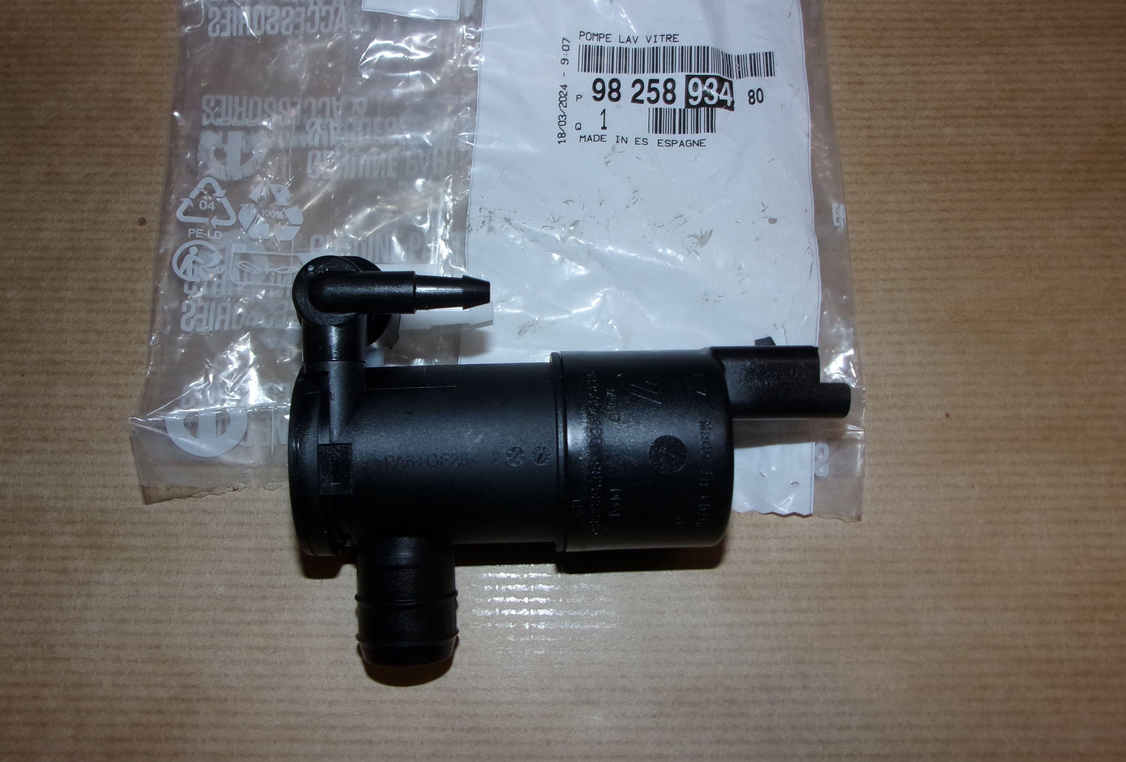 Spolarpump - Citroën C3