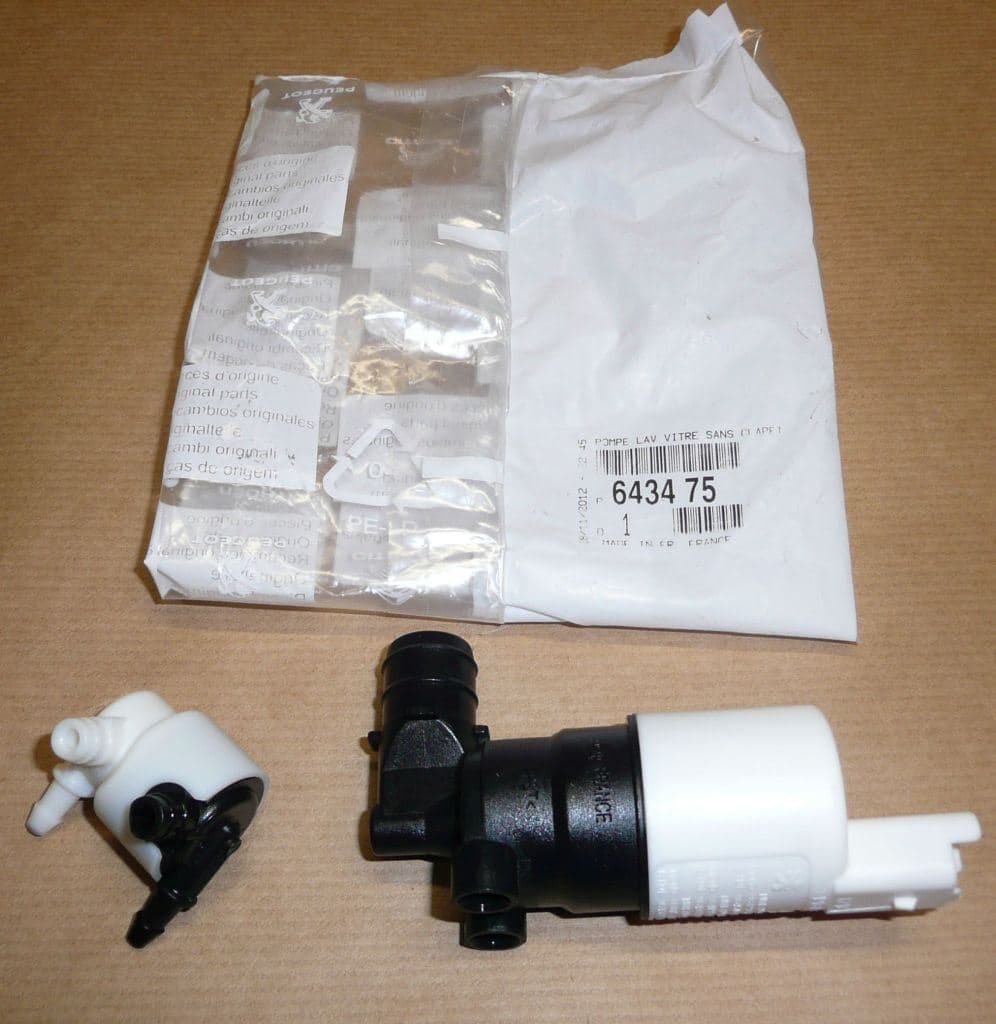 Spolarpump - Peugeot 307/607/807/Laguna från Autofrance