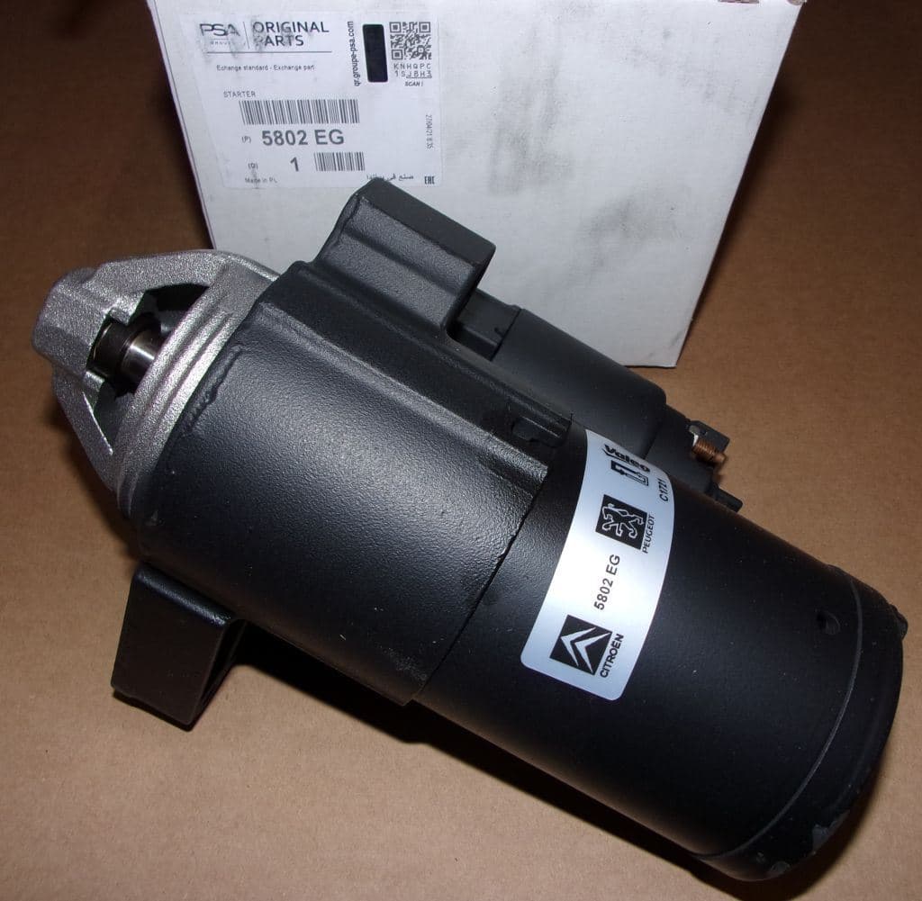 Startmotor Psa - 1.4/1.6HDI