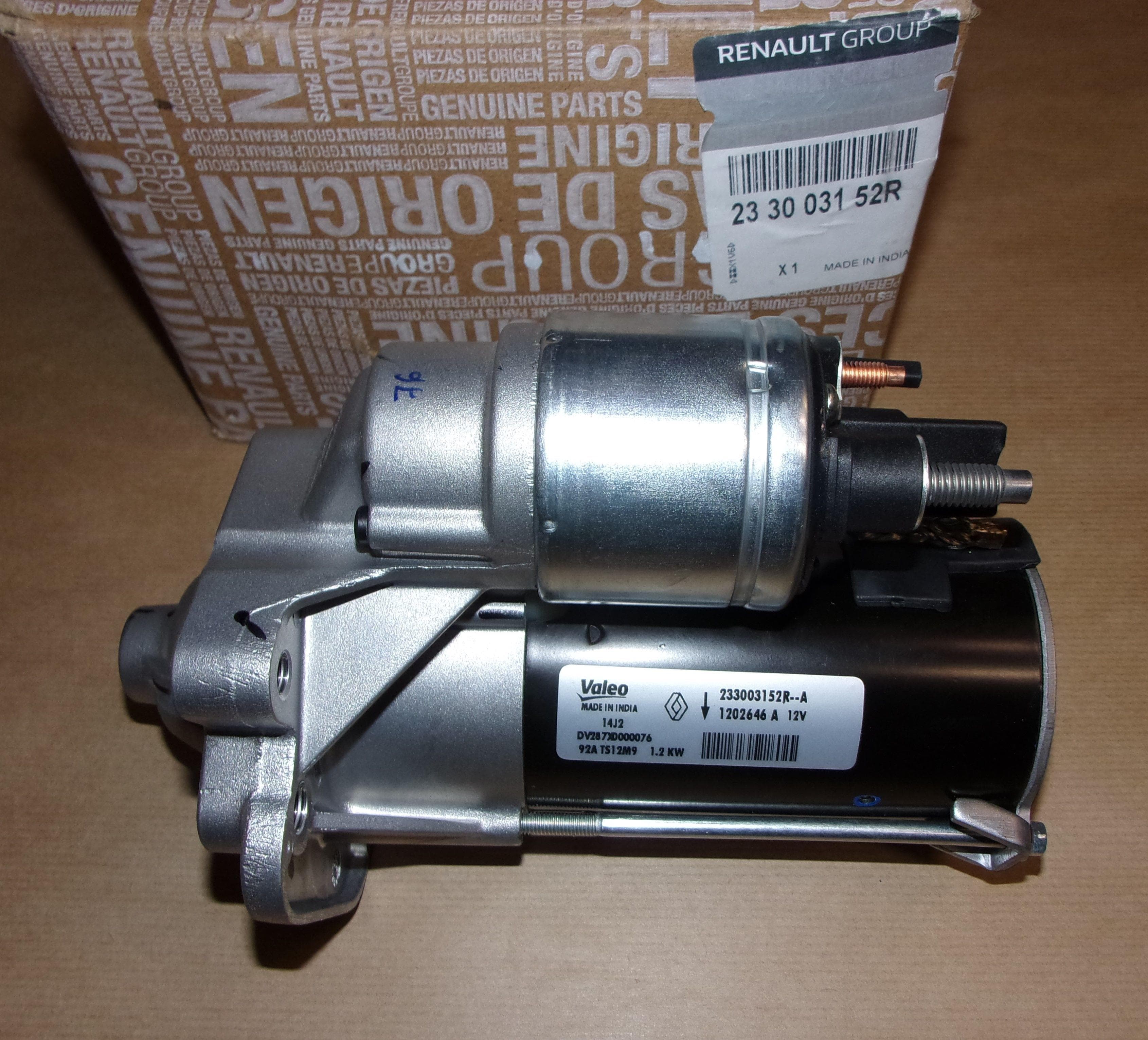 Startmotor - Renault Kangoo I/II/III 1.5DCI från Autofrance