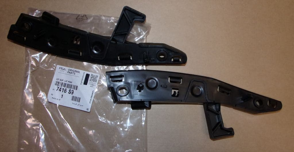 Stötfångarfäste - Citroën C3 III/Ds3, Fram från Autofrance