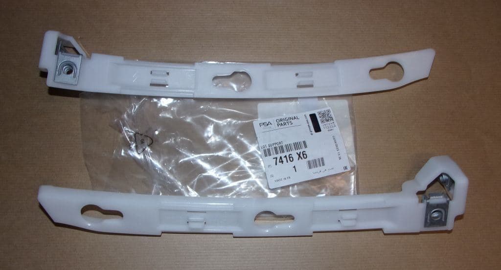 Stötfångarfäste - Citroën C4 II, Bak från Autofrance