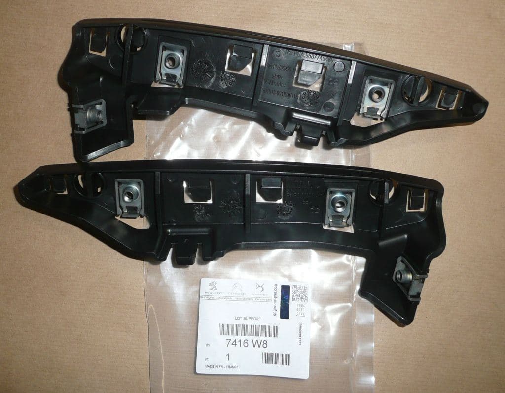 Stötfångarfäste - Citroën C4 II Kpl från Autofrance