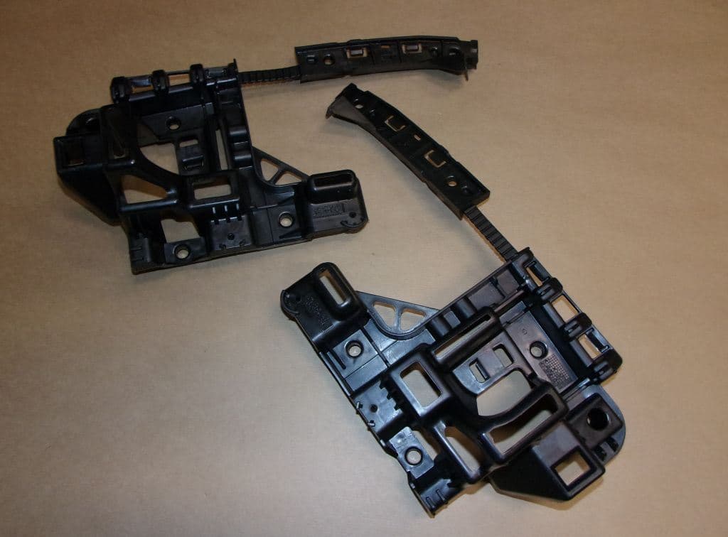 Stötfångarfäste - Peugeot Partner III, Bak från Autofrance - bild 2