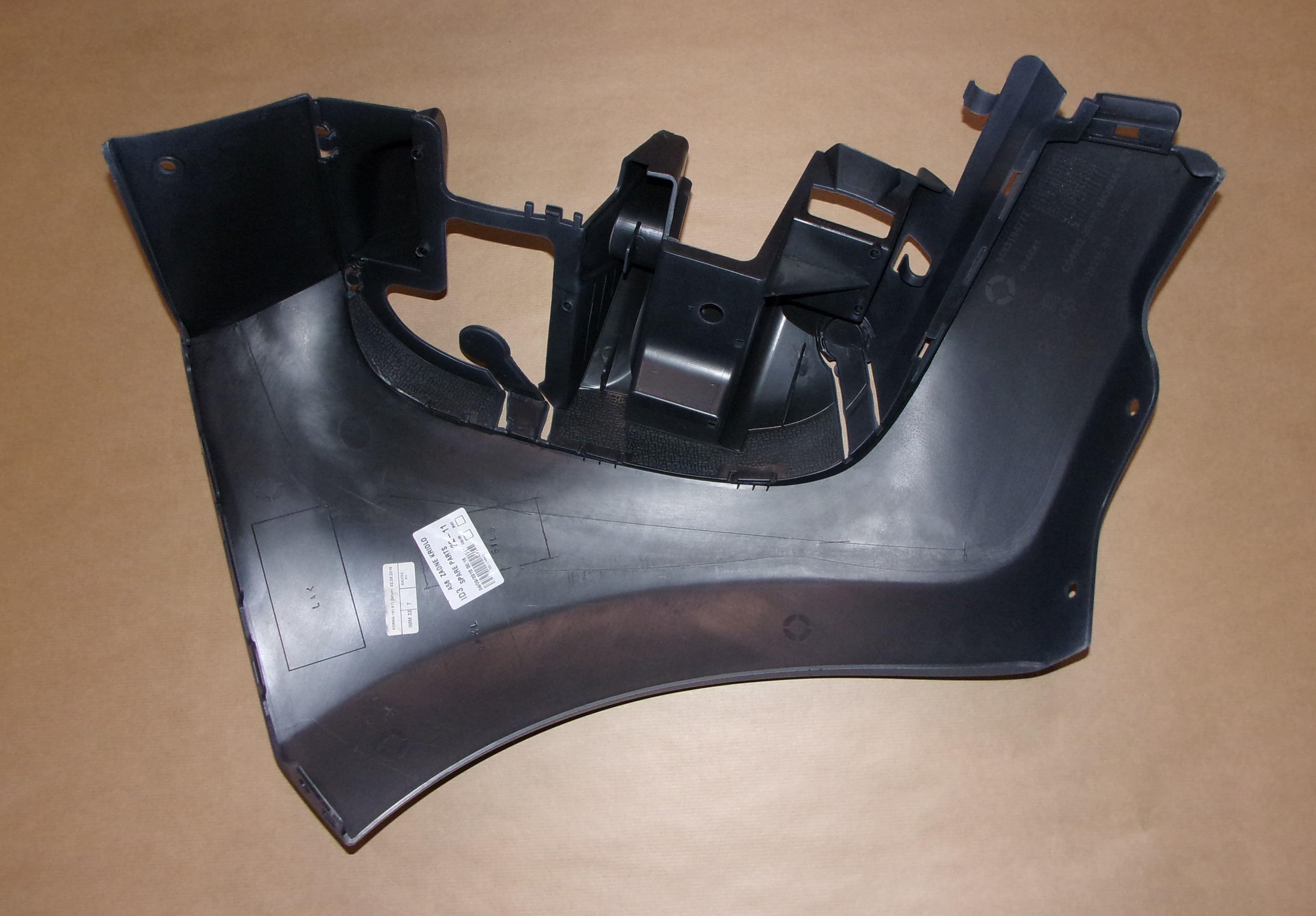 Stötfångarhörn - Citroën C3 Picasso höger, Bak från Autofrance - bild 3