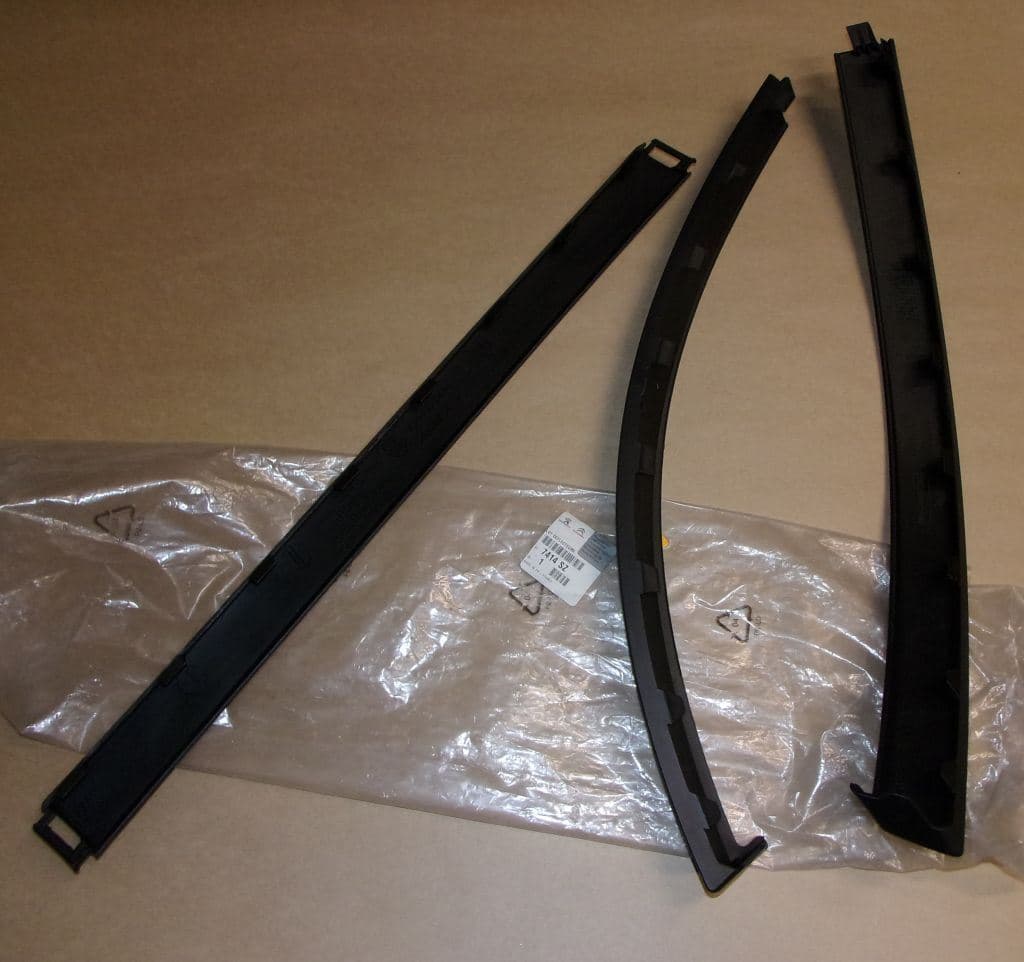 Stötfångarlist - Citroën C3 II, Fram från Autofrance