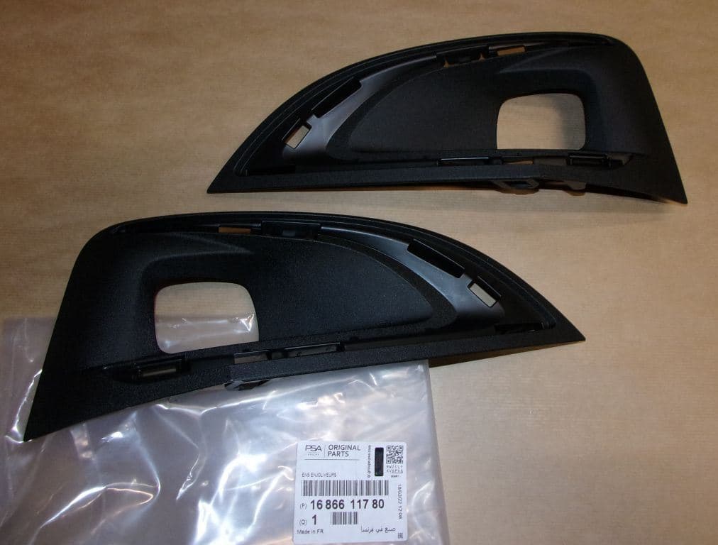 Ventilationsgaller, stötfångare från Autofrance