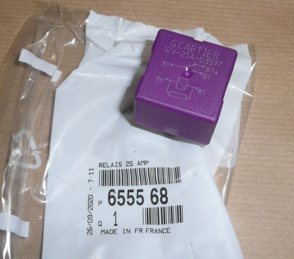 Strömbrytare - EL 40/15A Resistor från Autofrance