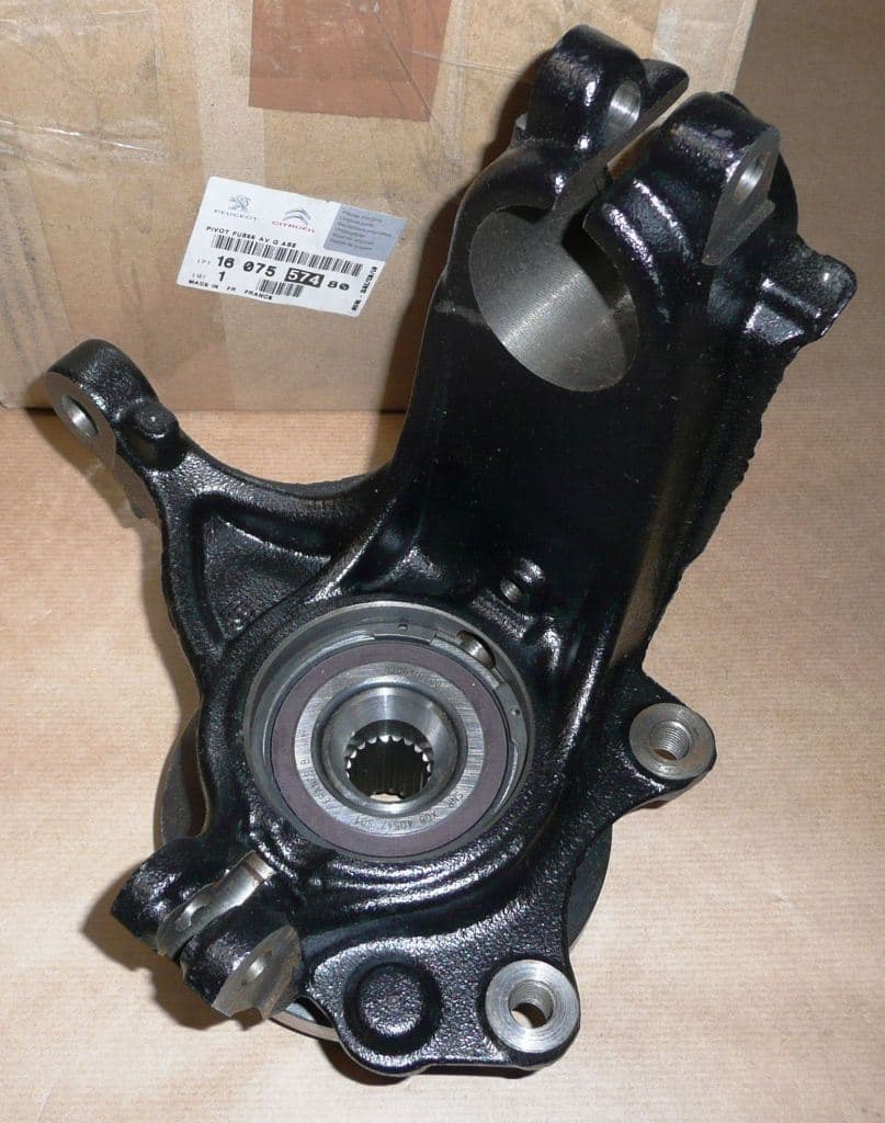 Styrspindel - Citroën C2/C3, Peugeot 207/208 fram vänster