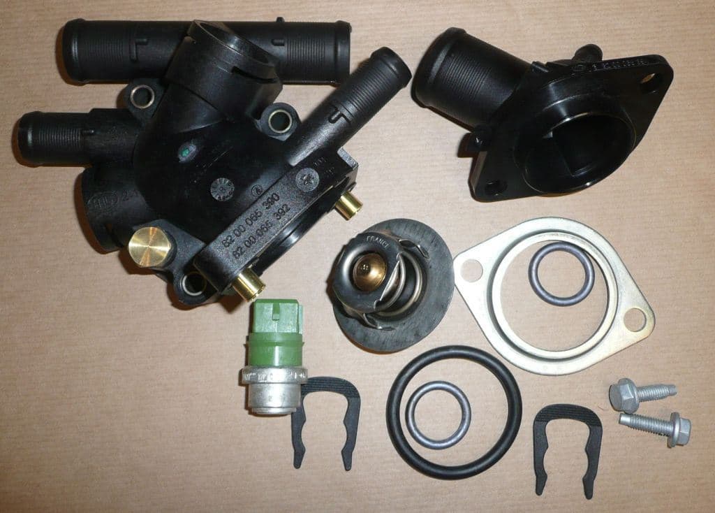 Termostathus - Renault Clio II/Megane Kpl från Autofrance - bild 2