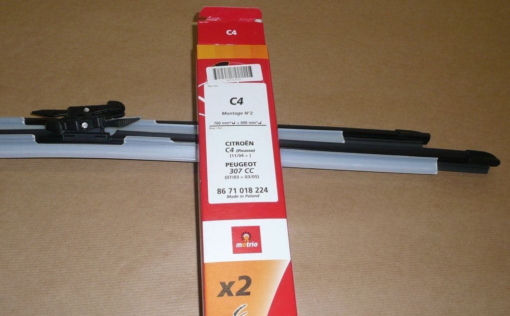 Torkarblad (sats) - Citroën C4 04-10/P307 03-05 från Autofrance - bild 2